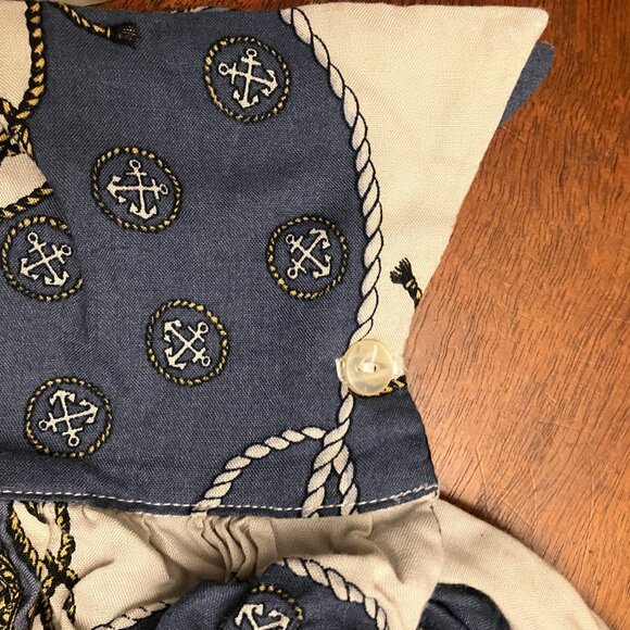 Vintage Nautical Shirt with Dagger Collar - Picture 10 of 10